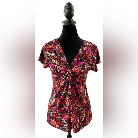 Van Heusen Tops - Van Heusen: Floral Cottagecore Blouse